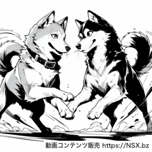 犬の尻尾の役割と感情表現ショート動画セット