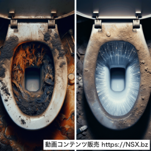 トイレタンクの掃除で水道代節約ショート動画セット