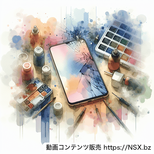 新しい発見！スマホ修理で気づいたことショート動画セット